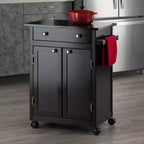 Carrello da cucina Savannah legno/caffè - Winsome