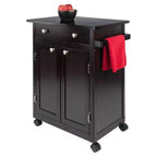 Carrello da cucina Savannah legno/caffè - Winsome