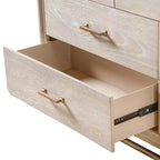 HOMES: Inside + Out Cassettiera Neovesi Boho a 7 cassetti, rovere