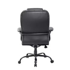 Sedia Direzionale Robusta Nera - Boss Office Products: Girevole, Telaio in Metallo, Capacità 180 kg
