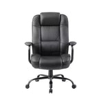 Sedia Direzionale Robusta Nera - Boss Office Products: Girevole, Telaio in Metallo, Capacità 180 kg