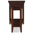 Laurent Recliner Wedge Table Chocolate Cherry Finish - Leick Home