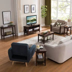 Tavolino Laurent Wedge Recliner, finitura Chocolate Cherry - Leick Home