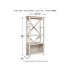 Libreria Carynhurst Beige 75" - Signature Design by Ashley
