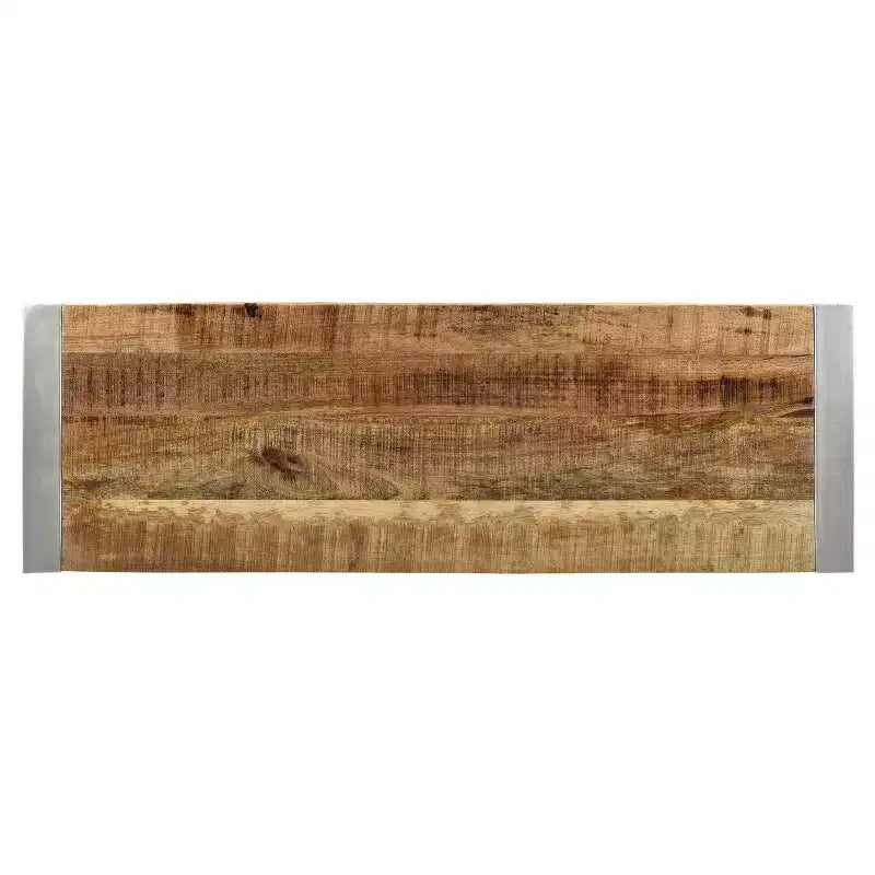 Legno di recupero e metallo argentato - Panchina - Timbergirl