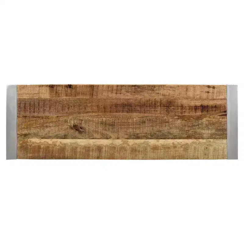 Legno di recupero e metallo argentato - Panchina - Timbergirl