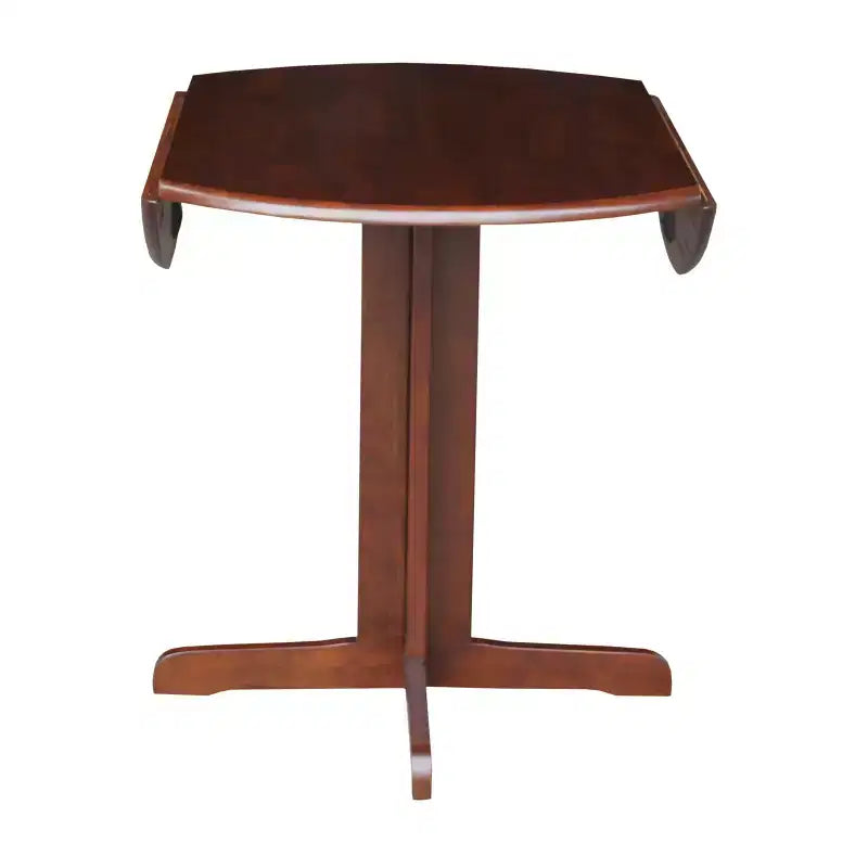Oval 36 Dual Drop Leaf Table - International Concepts