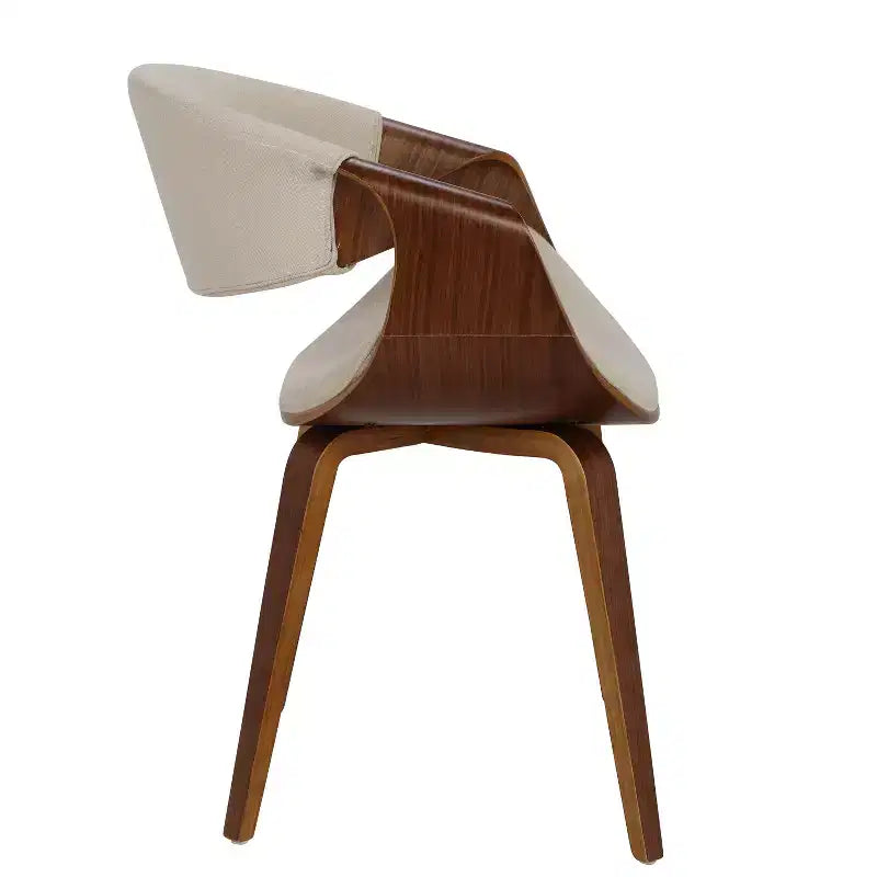 Sedia da pranzo di design Curvo Mid-Century Modern - LumiSource
