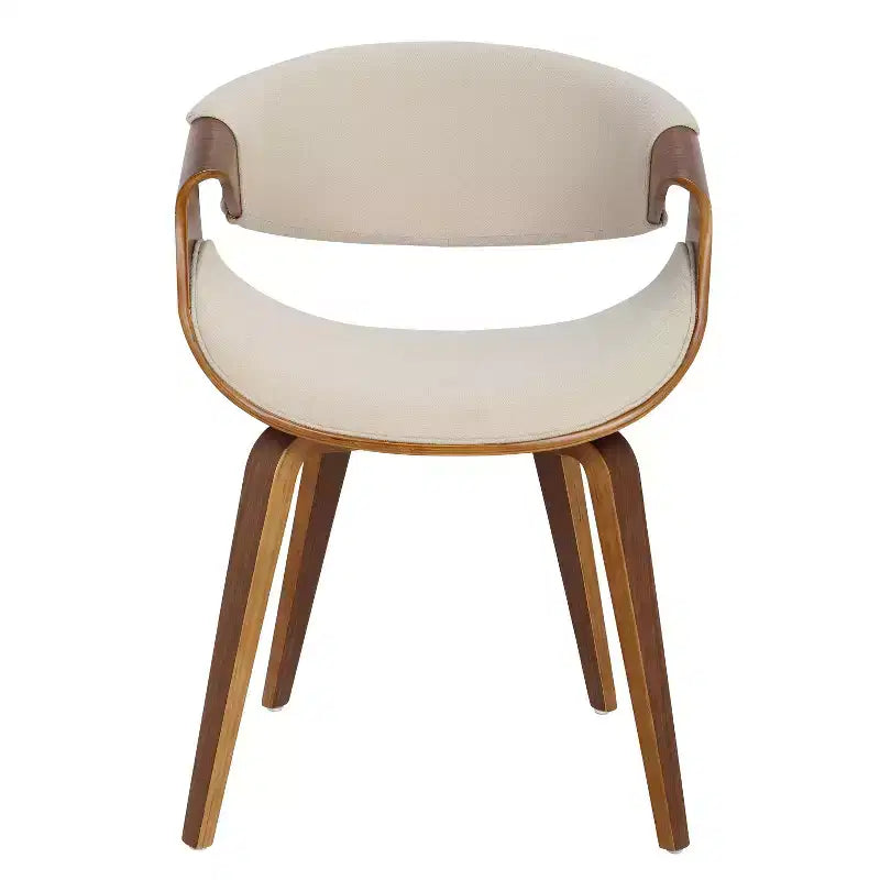 Sedia da pranzo di design Curvo Mid-Century Modern - LumiSource
