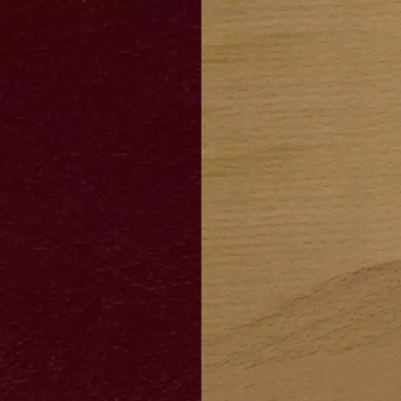 Flash Furniture Sedia da Ristorante in Legno con Schienale a Doghe Verticali