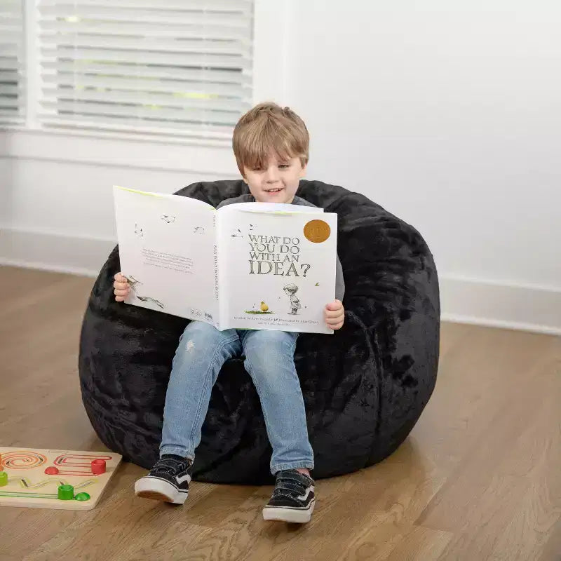 Flash Furniture Poltrona sacco piccola per bambini e ragazzi