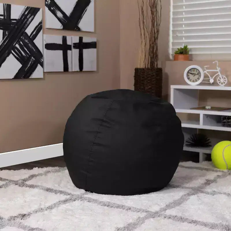 Flash Furniture Poltrona sacco piccola per bambini e ragazzi