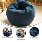 Flash Furniture Poltrona sacco piccola per bambini e ragazzi