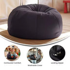 Flash Furniture Poltrona sacco piccola per bambini e ragazzi