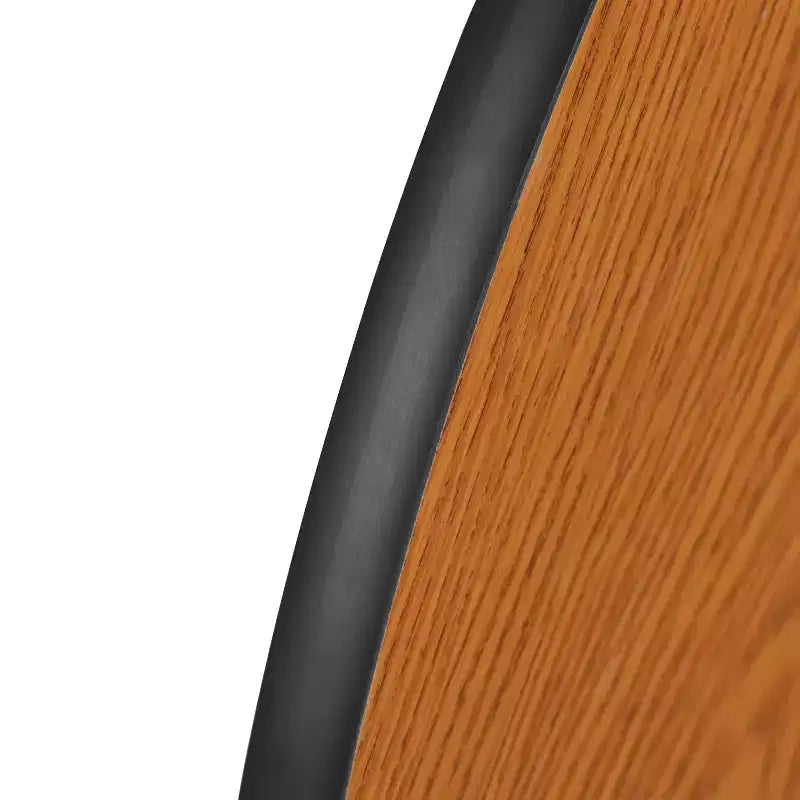 Flash Furniture 47,5 Tavolo Attività a Mezzo Cerchio, Ondulato, Flessibile, Collaborativo, Laminato Termico - Gambe Corte Regolabili in Altezza