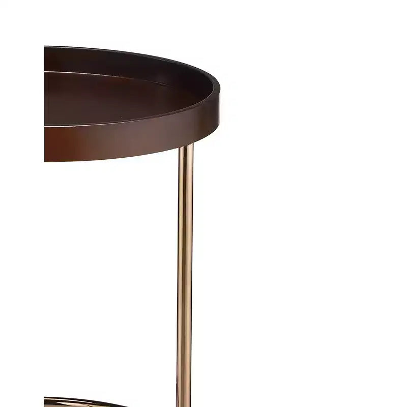 21.75 Tavolino d'Appoggio Edie Mid-Century con Bordo Rialzato - Ore International