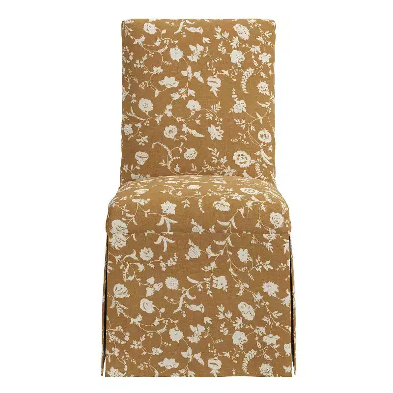 Skyline Furniture James Sedia da pranzo senza braccioli con fodera rimovibile