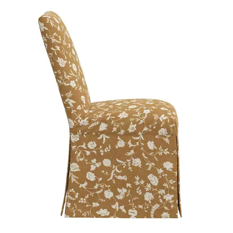 Skyline Furniture James Sedia da pranzo senza braccioli con fodera rimovibile