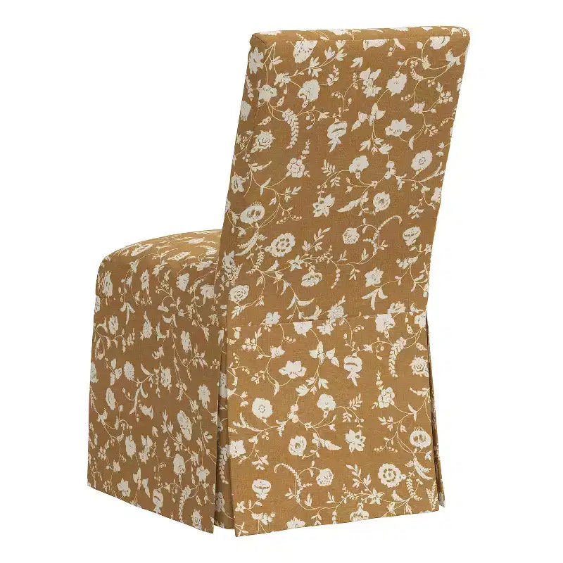 Skyline Furniture James Sedia da pranzo senza braccioli con fodera rimovibile