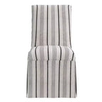 Skyline Furniture James Sedia da pranzo senza braccioli con fodera rimovibile