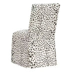 Skyline Furniture James Sedia da pranzo senza braccioli con fodera rimovibile