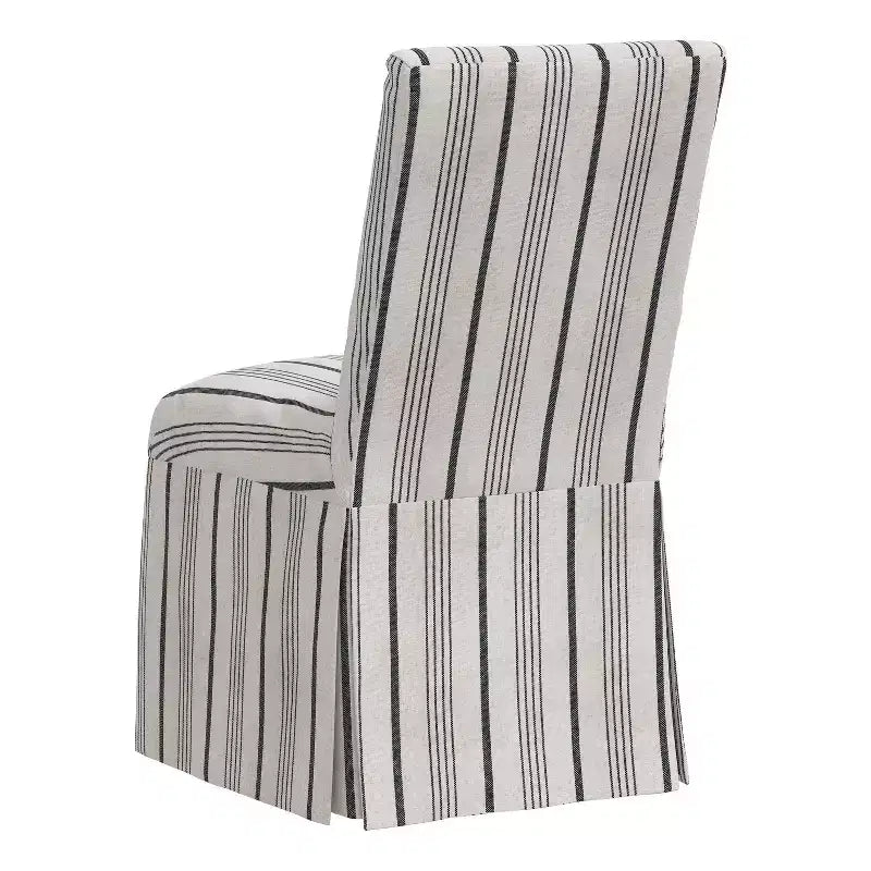 Skyline Furniture James Sedia da pranzo senza braccioli con fodera rimovibile