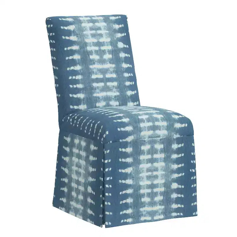 Skyline Furniture James Sedia da pranzo senza braccioli con fodera rimovibile