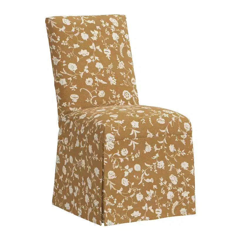 Skyline Furniture James Sedia da pranzo senza braccioli con fodera rimovibile