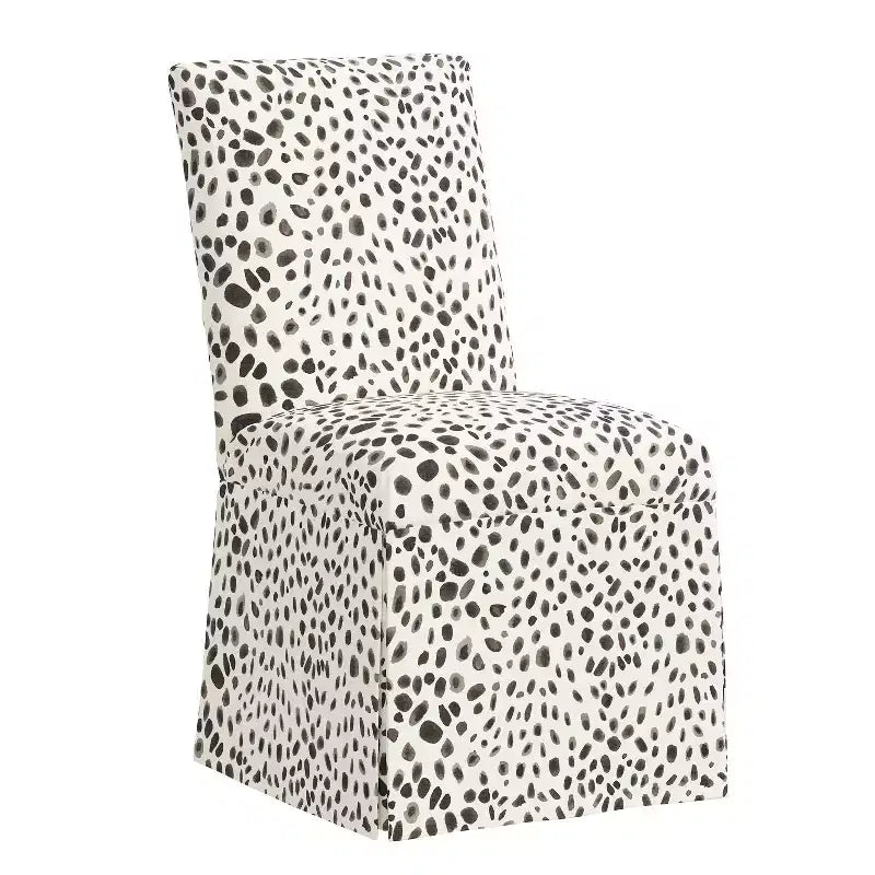 Skyline Furniture James Sedia da pranzo senza braccioli con fodera rimovibile