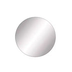 36 Contemporary Wood Round Wall Mirror - Olivia & May