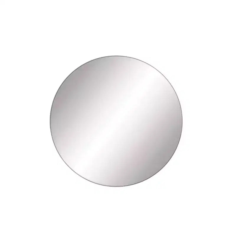 36 Contemporary Wood Round Wall Mirror - Olivia & May