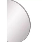 36 Contemporary Wood Round Wall Mirror - Olivia & May