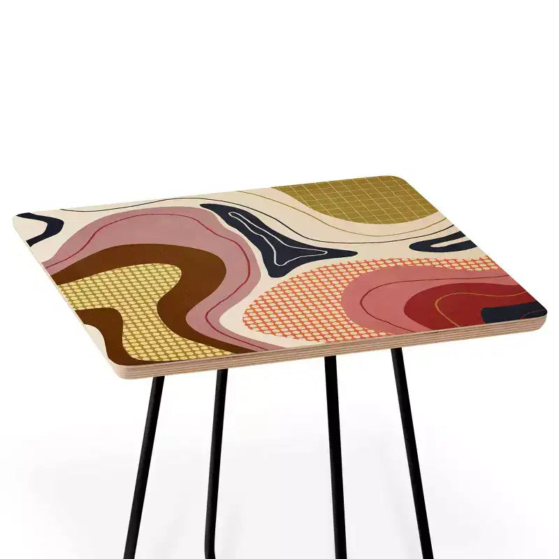 Tavolino quadrato Viviana Gonzalez Retro Fusion - Deny Designs