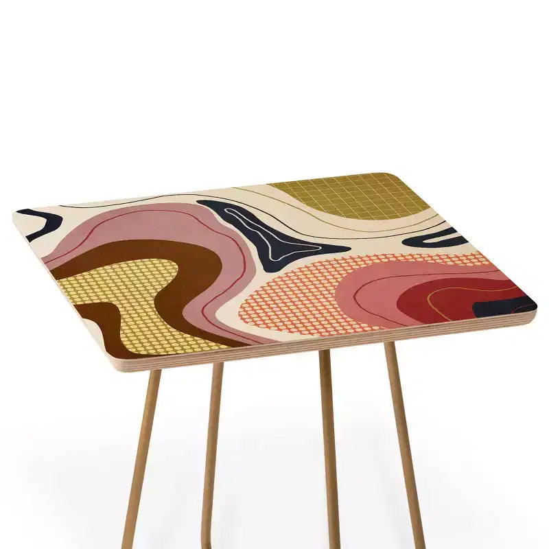 Tavolino quadrato Viviana Gonzalez Retro Fusion - Deny Designs