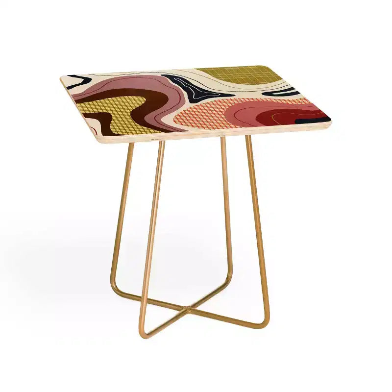 Tavolino quadrato Viviana Gonzalez Retro Fusion - Deny Designs