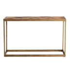 Tavolo consolle SEI Furniture Darren in legno di recupero moderno