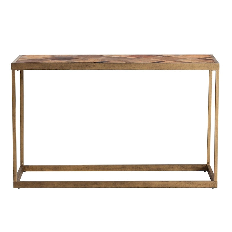 Tavolo consolle SEI Furniture Darren in legno di recupero moderno