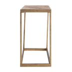Tavolo consolle SEI Furniture Darren in legno di recupero moderno