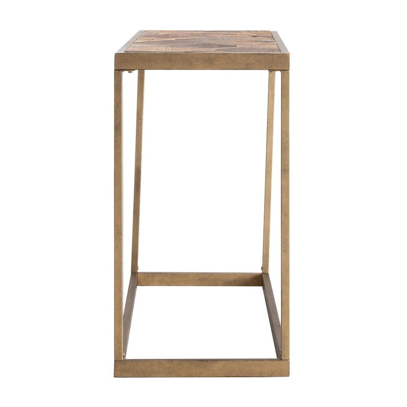Tavolo consolle SEI Furniture Darren in legno di recupero moderno