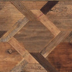 Tavolo consolle SEI Furniture Darren in legno di recupero moderno