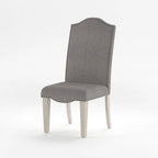 Sope Antique Grey Fabric Dining Chairs (Set of 2) by Furniture of America
