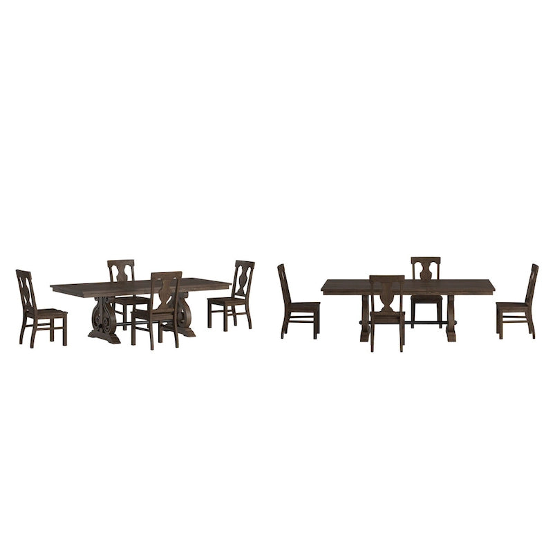 Set da pranzo allungabile Vikos Wood