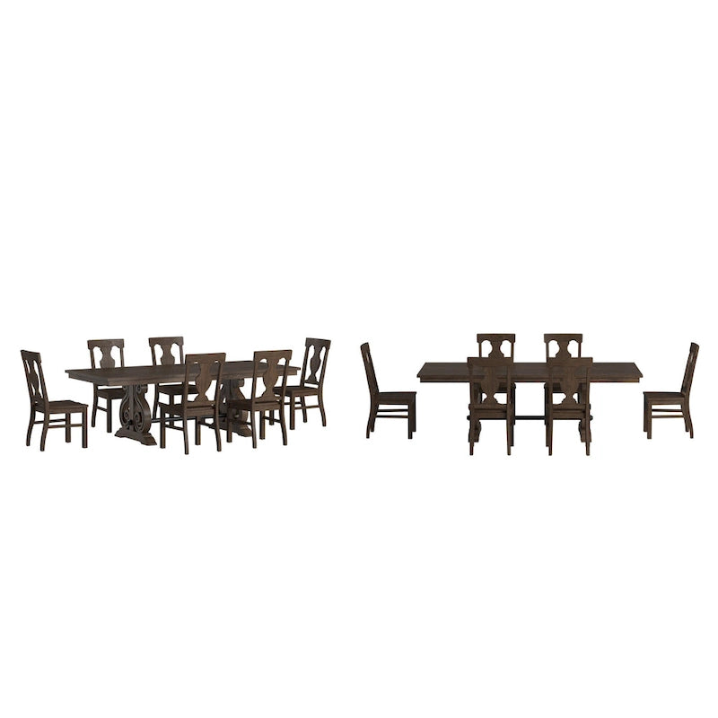 Set da pranzo allungabile Vikos Wood