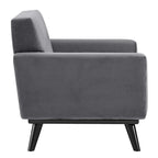 Engage Performance Velvet Armchair