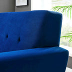 Engage Performance Velvet Armchair