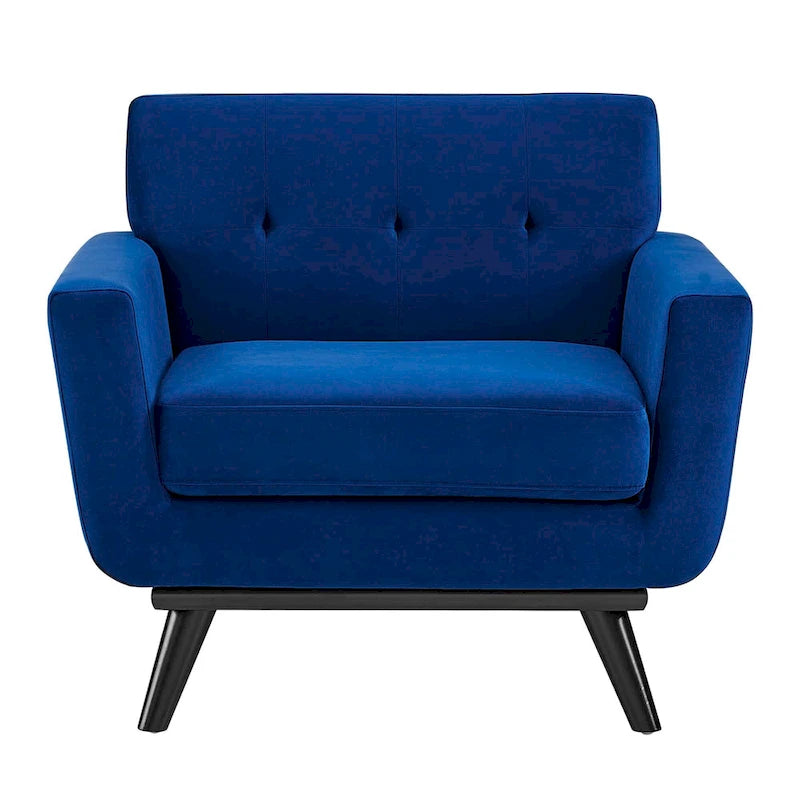 Engage Performance Velvet Armchair