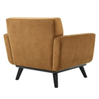 Engage Performance Velvet Armchair