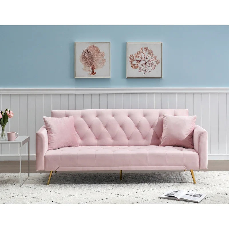 Convertible Double Folding Living Room Sofa Bed