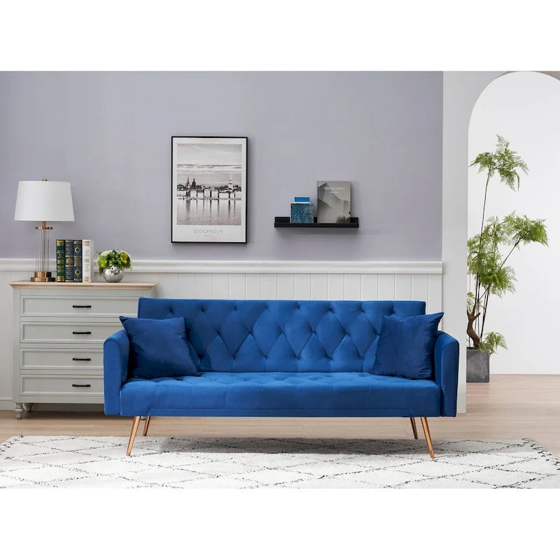 Convertible Double Folding Living Room Sofa Bed