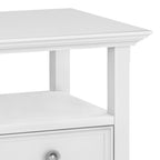 WYNDENHALL Halifax Solid Wood 19-inch Square End Table - 19 inch wide